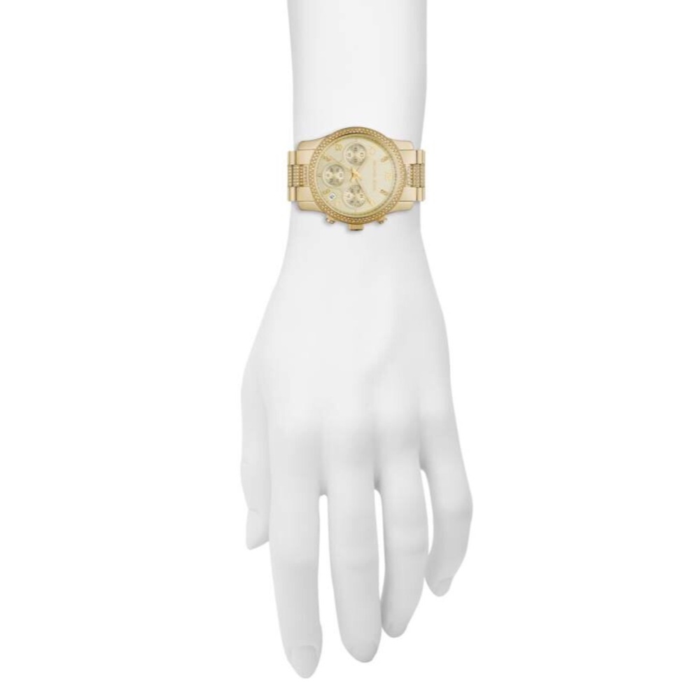 ⬇️ Michael Kors Runway Crystal Bracelet Watch 38mm - Picture 4 of 5